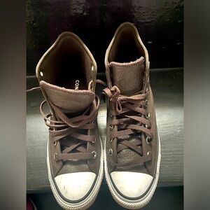 Chuck Taylor All star tumbled brown leather Converse